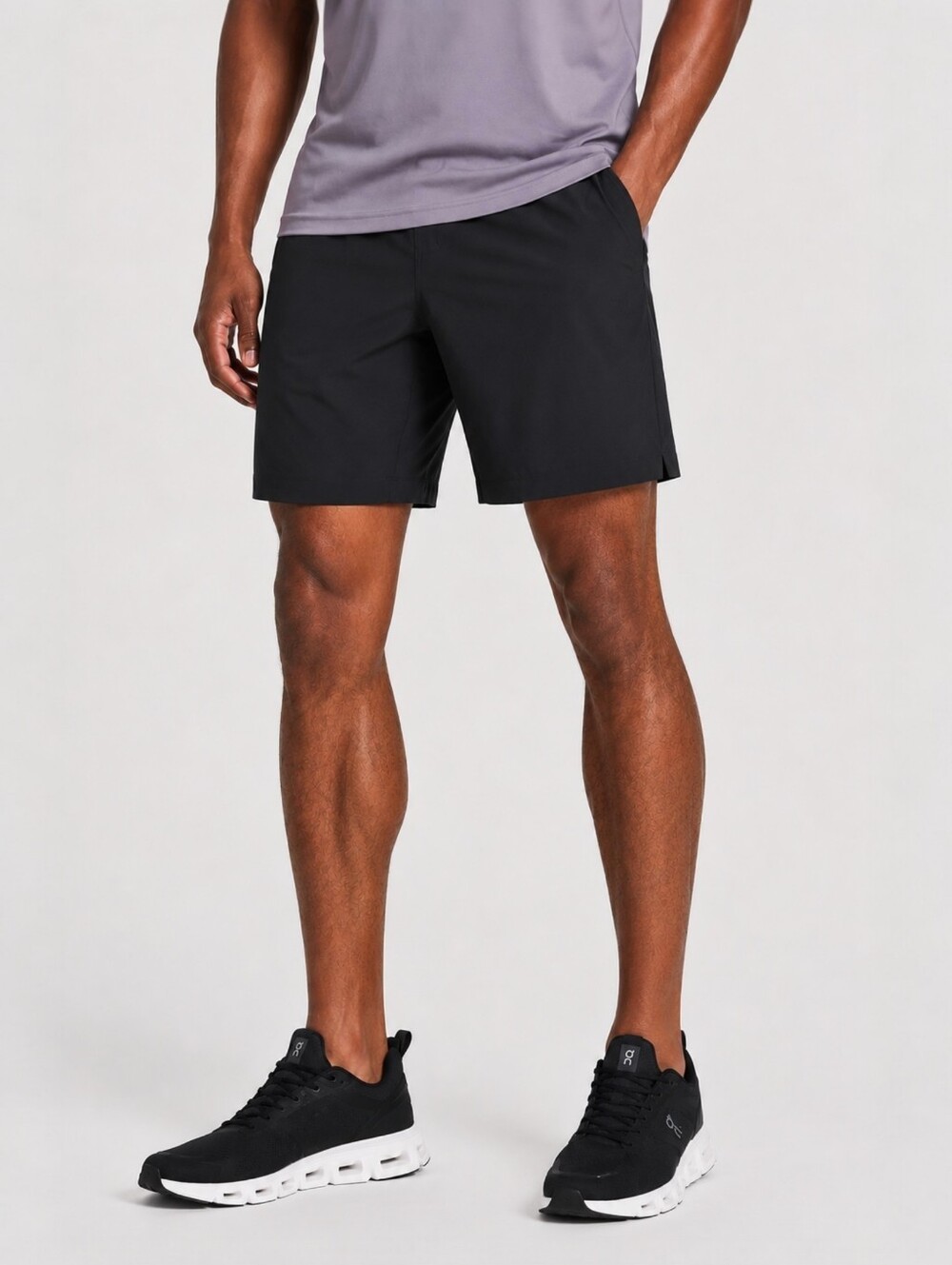 Lululemon Pace Breaker Shorts Men's L Black 9" Lined Athletic Running Gym